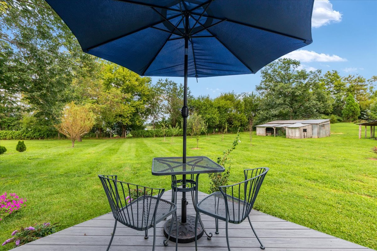 view fromthe cottage patio